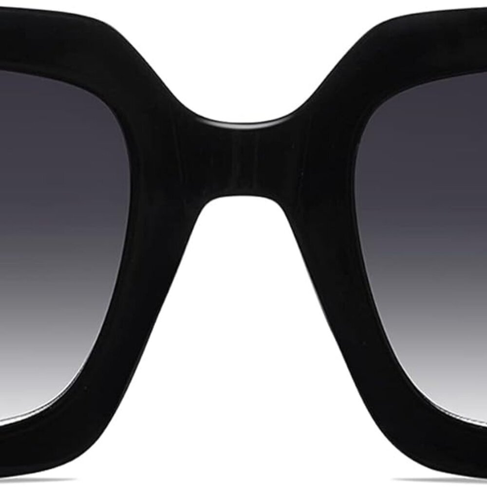Vintage Oversized Square Sunglasses for Women,Retro Womens Luxury Big Large Sun
